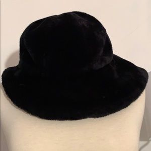 Black fashion hat